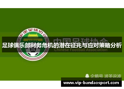 足球俱乐部财务危机的潜在征兆与应对策略分析